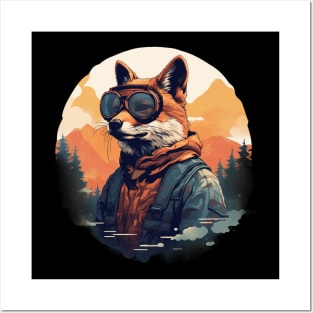 Cool Fox Explorer Posters and Art